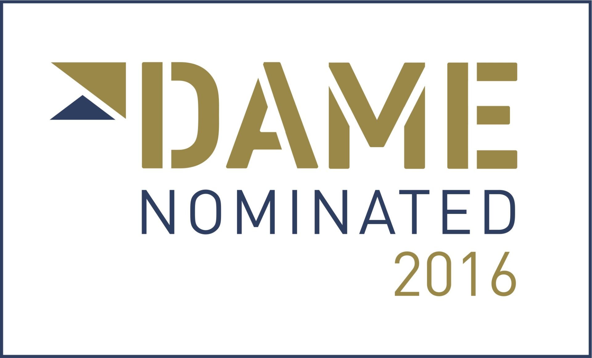 DAME Nomination 2016